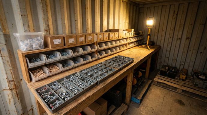 крепеж на стройке